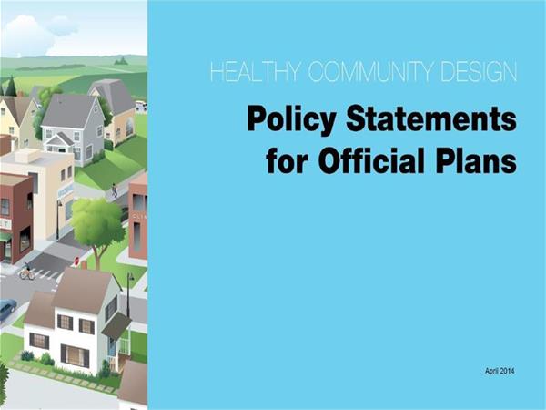 policy statement official plan